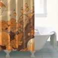 thumbnail image 4 of Rustic Autumn Pumpkins Harvest Shower Curtain,Washable Show Curtain with Hooks Basic Polyester Fabric Bathroom Curtains for Halloween Thansgiving Christmas Hotel Dorm, 4 of 5