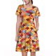 thumbnail image 1 of Balery Japanese Style Fish Scales Vestidos sueltos de manga corta para mujer, vestidos de verano 2025, vestidos casuales de corte A con vuelo., 1 of 6