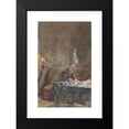 thumbnail image 2 of Martinus van Andringa 17x24 Black Modern Framed Museum Art Print Titled - Interior with Writing Man on Sofa Behind the Table (1874 - 1918), 2 of 5
