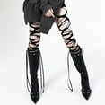 Compression Stockings Character Fancystocking Punk Style Xexy Women Stockings Top Garter Belt