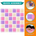 thumbnail image 3 of ProSource Kids Solid Colors Foam Puzzle Floor Play Mat, 36 or 16 tiles, 3 of 7