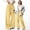 Yellow, variant on Girls Cargo Pants Yellow Cargo Pants Casual Stretch Athletic Pants Boys Fashion