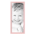 thumbnail image 2 of ArtToFrames 14" x 34" Pink Picture Frame, 14x34 inch Pink Wood Poster Frame (WOM-4120),  Pack, 2 of 7