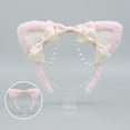 thumbnail image 4 of Diadema con orejas para niños pequeños y niños, accesorios para el cabello, diadema Rosado, 4 of 8