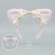 thumbnail image 4 of Preciosa diadema, accesorios para el cabello de niñas, tocado, accesorios para fotos, diadema con orejas para el cabello. Rosado, 4 of 8