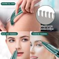 thumbnail image 2 of CHOK Hair Removal Facial Rechargeable Painless Lady Shaver Hair Removal Intimate Areas Places Part Haircut Rasor Clipper Trimmer for Women And Man Eyebrow Razor Hair Remover 4 in 1, 2 of 10