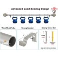 thumbnail image 3 of TRAHOO-Curtain Rods 28-48 Inch, 59-inch Rod Adjustable Length Heavy Duty, Decorative Finials, Silver, 3 of 4