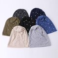 thumbnail image 5 of Kukuzhu Knitted Beanies for Women with Rhinestone Slouchy Skull Cap Womens Beanies Bonnet Ski Cap Headwear Fall Winter, 5 of 9