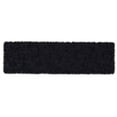 thumbnail image 2 of Masada Rugs Faux Sheep Fur Shag Area Rug Runner (2 Feet x 7 Feet) Black, 2 of 6