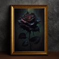 thumbnail image 3 of Pintura en lienzo de estilo gótico victoriano para decoración de la habitación, póster Retro, Cuervo, bruja, murciélago, Calavera, Academia oscura, regalos de Halloween, 3 of 4
