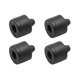 thumbnail image 1 of Amortiguador De Bloque De Goma De Montaje Amortiguador Para Capó De Puerta 4Pcs De 14x17mm Negro, 1 of 1