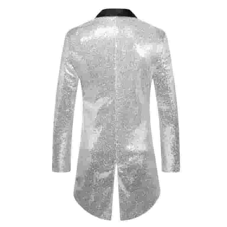 Casual Sequins Patchwork O Neck Outerwear Casual Sequins Patchwork O Neck Outerwear