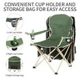 thumbnail image 4 of CozyBox Portable Chair with Shade Canopy Beach Chairs for Adults Canopy Shade Seating Camping and Folding Chairs for Outside Foldable Canopy Chairs for Outdoors, 4 of 4