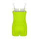 thumbnail image 5 of Traje de baño tankini de dos piezas para mujer, informal, de gran tamaño, de color liso, con parte superior dividida y acolchado en el pecho. Traje de baño tankini para mujer. Traje de baño de dos pie, 5 of 6