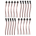 thumbnail image 1 of 5/10 Paires de Connecteurs d'Éclairage LED pour Connexion Fiable 20 Pcs, 1 of 11
