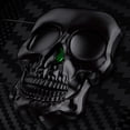 thumbnail image 3 of For Apple Airpods 4th Gen 2024 Case, Compatible with Mag Safe Carbon Fiber Texture Cool Skeleton Magnetic Hard Shell Protective Case Cover with Keychain, 3 of 9