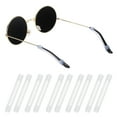 thumbnail image 1 of Uxcell 10 pares de fundas de silicona para las patillas de las gafas, retención antideslizante, retenedores de gafas elásticos y cómodos, transparentes, 1 of 6