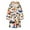 White A, variant on Esaierr Kids Toddler Girls Boys Printed Bathrobe,Soft Skin-Friendly Bath Towel with Hoodie Belt Cartoon Robe Pajamas Sleepwear Cotton Fleece Bathrobe for 2-12 Years