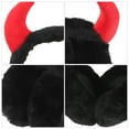 thumbnail image 3 of OULII 1Set Men S Ear Muffs In Black Fabric For Cold Weather And Winter Warmth With Stretchability, 3 of 8