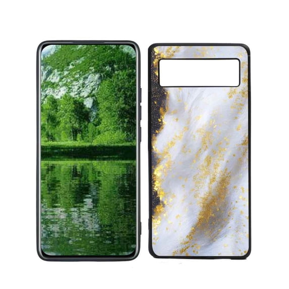 Burst-of-Gold-jpg Phone Case, Degined for Google Pixel 6(2021) Case Men Women, Flexible Silicone Shockproof Case for Google Pixel 6(2021)