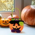 thumbnail image 6 of Konghyp Halloween Candy Bag, Trick or Treat Handbag, Fun Party Props, Reusable Gift and Storage Bag, Assorted Halloween Designs, Non-Woven Fabric Halloween Treat Bags, 6 of 9