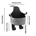 thumbnail image 3 of Car Interior Accessories Car Headrest Cup Storage Rack for Cups Coffee Cup Beverage Bottle Mug Hook Suitable for Vehicle Truck RV, 3 of 5