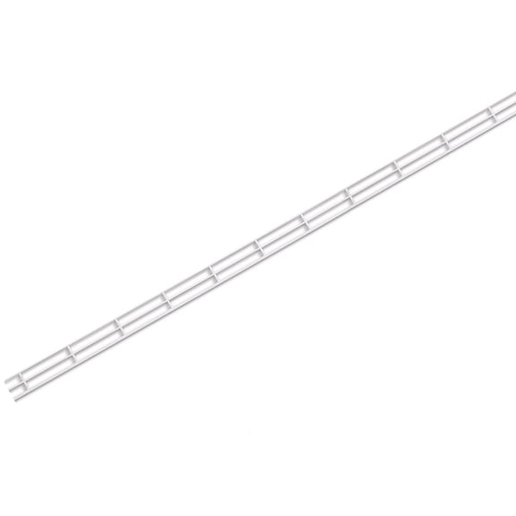 Plastruct Styrene Structural Stair Rail - 1:48 Scale, 7/8" H x 1-1/2" W x 24" L