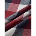 thumbnail image 4 of sogami Mens Plaid Button Up Shirt Casual Long Sleeve Flannel Shirts Relaxed Fit Cloth For Winter, 4 of 7