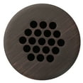 thumbnail image 7 of Novatto TCU-004ANORB Quito Pequeno Small Oval Copper Undermount Bath Sink Set in Antique with Drain, 7 of 7