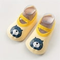 thumbnail image 3 of Generic Child Socks Baby Toddler Anti Slip Socks Cute Floor Socks for Cute Casual Soft Comfortable Breathable (1-2 Years,Yellow), 3 of 7