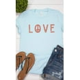 thumbnail image 6 of Peace Love Graphic Tee T-Shirt PLUS, 6 of 8