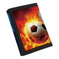 thumbnail image 2 of CHAQLIN Football Collision Design Slim Children's Wallet, Polyester Trifold Card Wallet Lightweight Kids Trifold Wallet for Sports Outdoor, 2 of 7