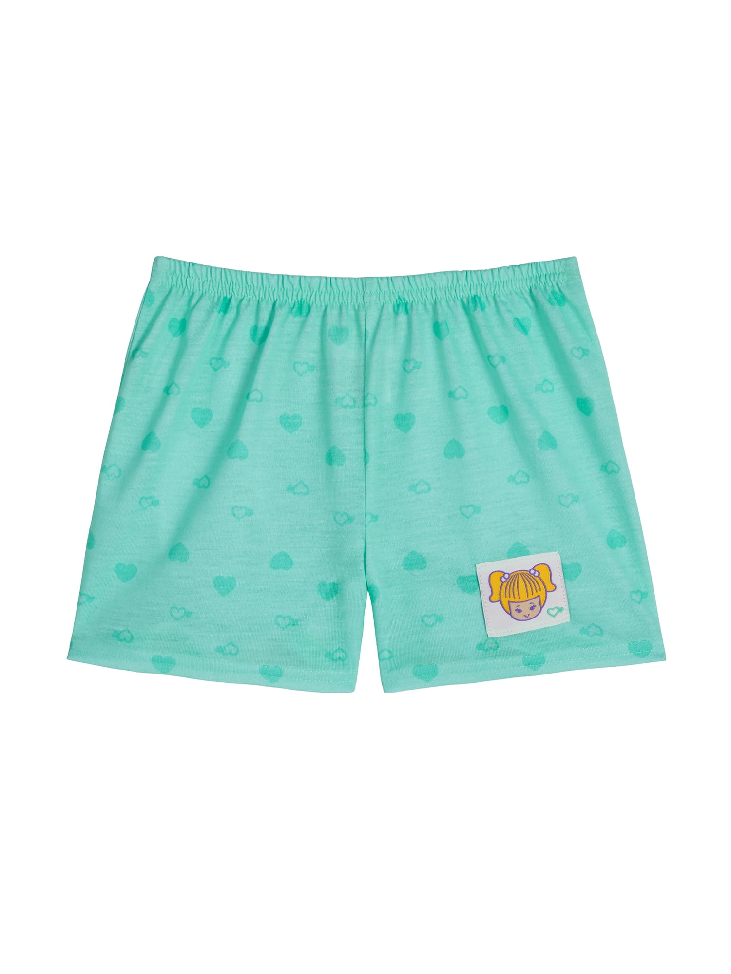 Polly Pocket Girls Tank Sleep Top and Shorts Pajama Set, 2-Piece, Sizes 4-12