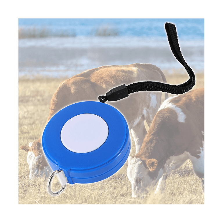 2.5m Retractable Measuring Tape Drinking Bowl Body Weight Tape Measure For  Pig Cattle Bust Weight Measuring Ruler