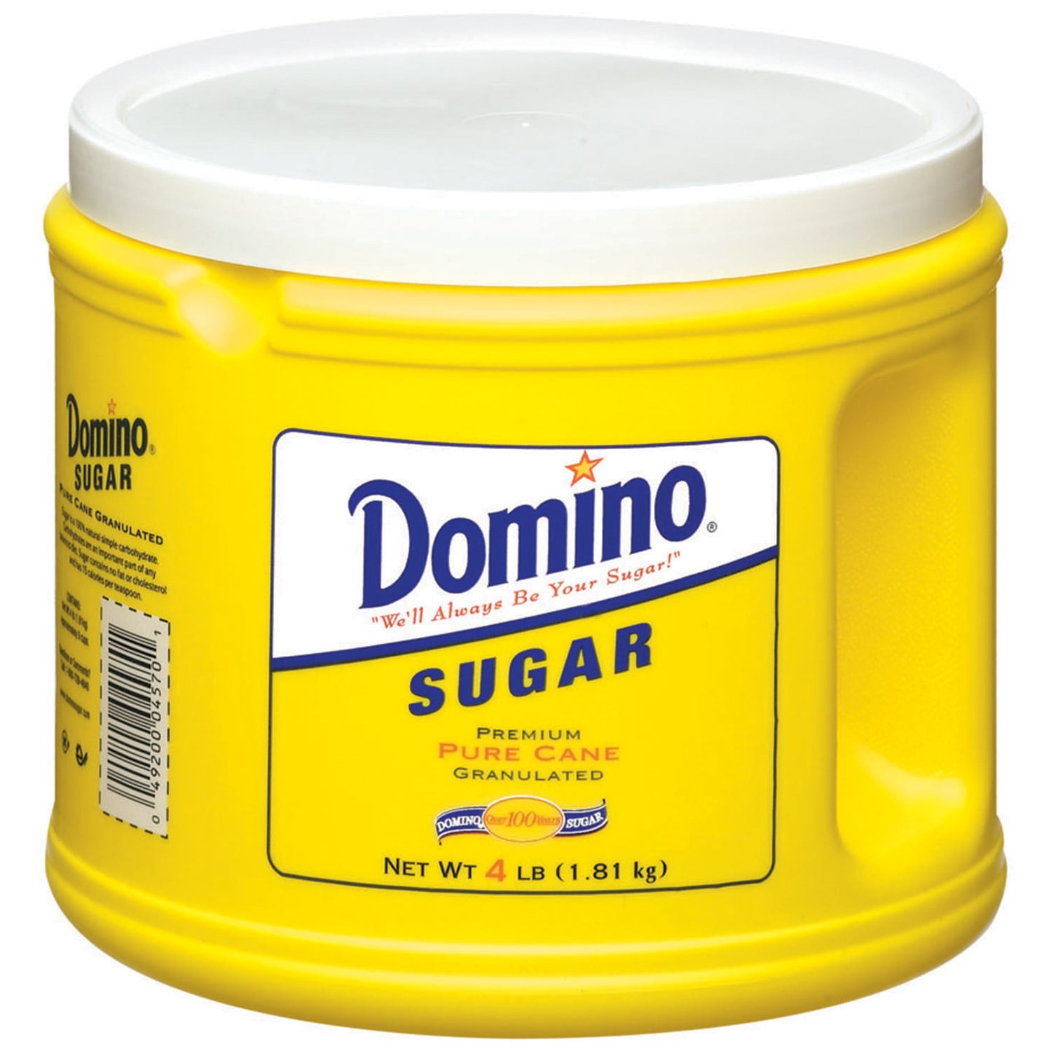 Domino: Pure Cane Granulated Sugar, 4 Lb