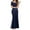 Navy, variant on KI-8jcuD Womens Double V Neck Short Sleeve Dress Evening Prom Dress Petite Dresses Formal Long Dress Long Dresses Short Lace Dresses for Women Wedding Dress Womens Fall Formal Dress Maternity