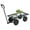 Green, variant on Garden Wagon Iron Wood Four Wheel, 97x43x78cm
