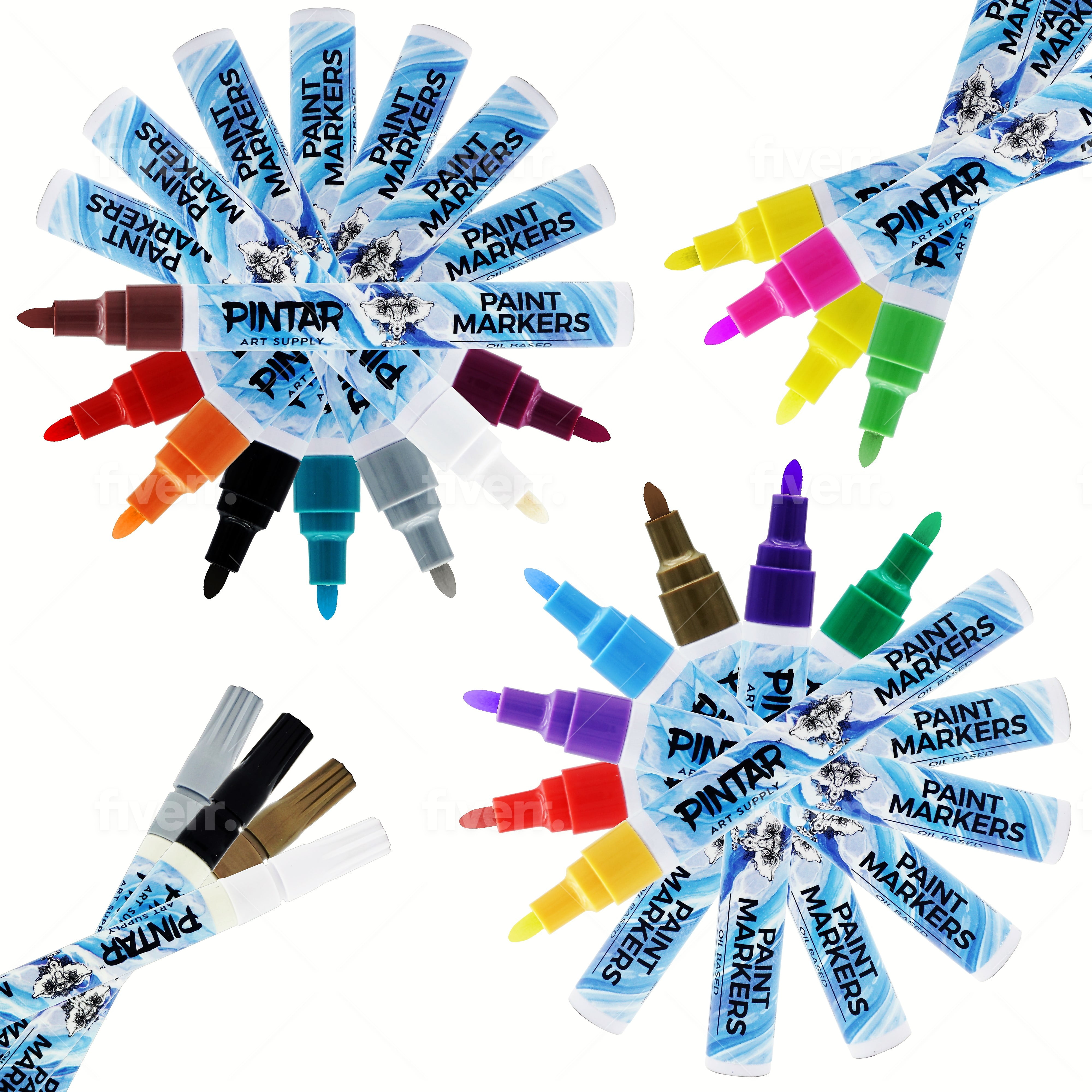 Stream Acrylic Pens For Painting - Pintar Art Supply by Pintarartsupply