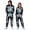 Black3, variant on Halloween Adult Onesie Adult Comfortable Fleece Hooded Front Zip/Side Pocketss for Men & Women
