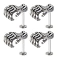 thumbnail image 1 of MasteelfCA 4pcs Skeleton Claw Design Lip Nail Punk Style Lip Studs Body Piercing Jewelries, 1 of 7
