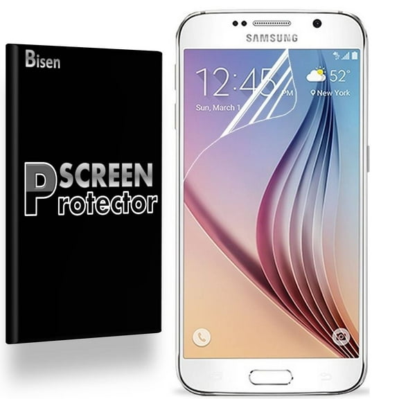 Samsung Galaxy S6 (2015 Release) [8-Pack BISEN] Screen Protector, Anti-Glare, Matte, Anti-Fingerprint, Anti-Scratch