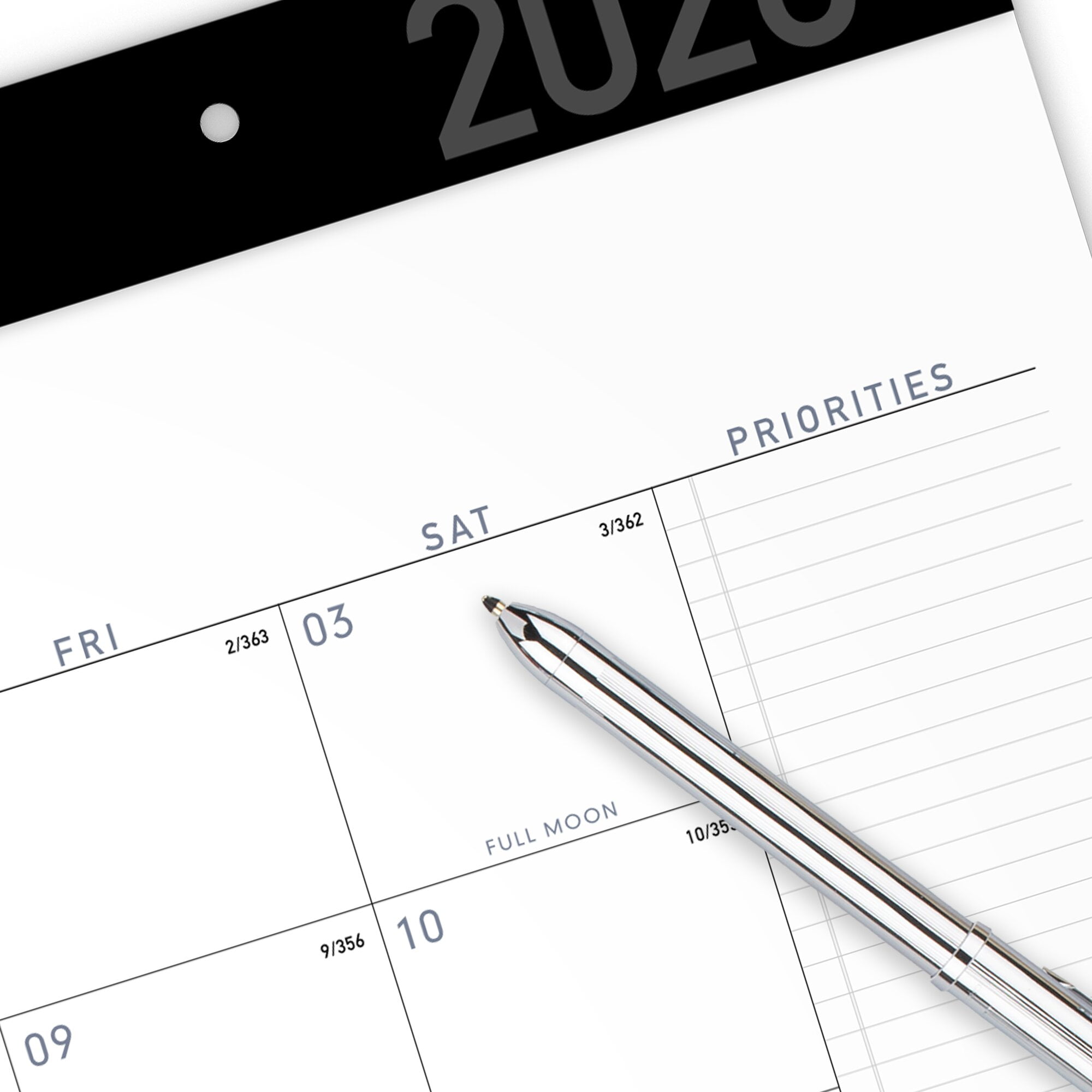 AT-A-GLANCE Contemporary 2026 Monthly Desk Pad Calendar Standard 21 34 x 17 -