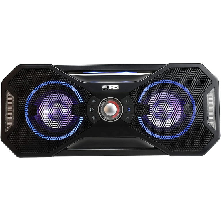 Altec Lansing Mix2.0 Portable Bluetooth Speaker with LED Lighting