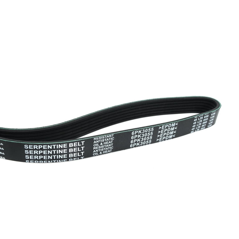 MOCA AUTOPARTS 6PK3055 EPDM Serpentine Belt Fit for 98-00