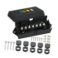 thumbnail image 4 of Caja de conexiones de cableado para remolque de 7 vías, codificada por colores, de rendimiento, resistente, para vehículos remolcables., 4 of 9
