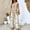 Khaki, variant on Women's Two Piece Outfits Set Solid Irregular Short Sleeve Crew Neck Shirt and Leaves Print Fashion Wide Leg Baggy Capri Pant Summer Casaul Cool Going out Sets