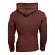 thumbnail image 3 of Suéter de otoño e invierno a la moda para hombre, suéter suelto de gran tamaño de colores mezclados, suéter con capucha Pompotops oipoqjl9246, 3 of 3