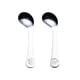 thumbnail image 5 of Acero Inoxidable Para Bebé, Cucharas Curvas Para Bebé, Bonitas Cucharas De Postre Para Uso En Interiores Y Exteriores 4 Cucharas seitruly HA037066-00, 5 of 6