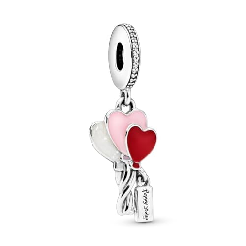 PANDORA Heart Balloons Sterling Silver Bracelet Charm