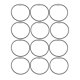 thumbnail image 2 of Llavero de cableLlaveros de alambre de 12 piezas Llaveros de alambre Llavero de alambre Máxima comodidad Jadeshay  A, 2 of 8